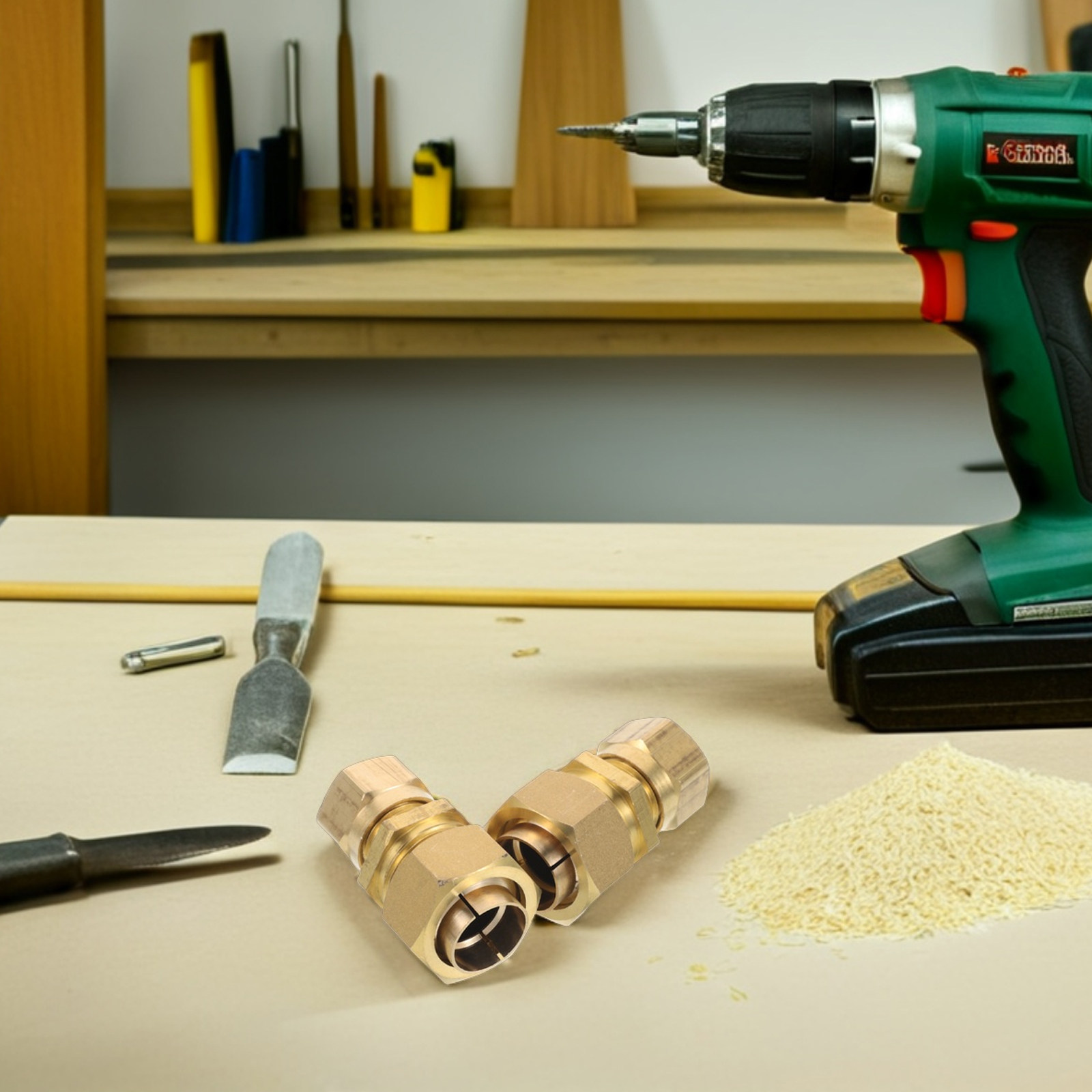2 Stück Messing-Schnellverbind – Compression Fitting Brass Bewertung und Preis