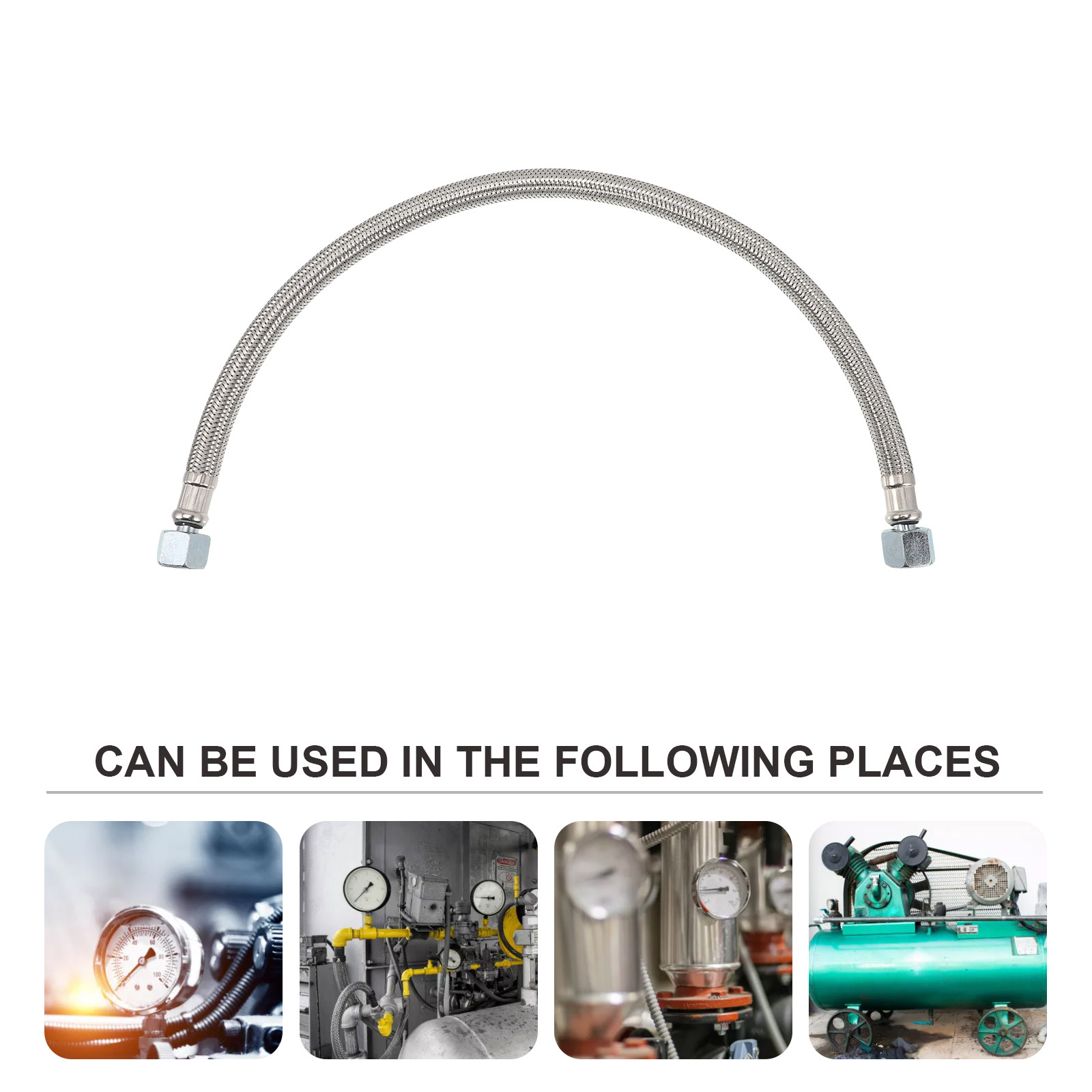 Edelstahl-Luftkompressor-Gefle – Flexible Hose Braided Bewertung und Preis